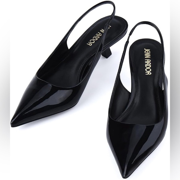 JENN ARDOR Slingback Kitten Heels - Picture 2 of 10